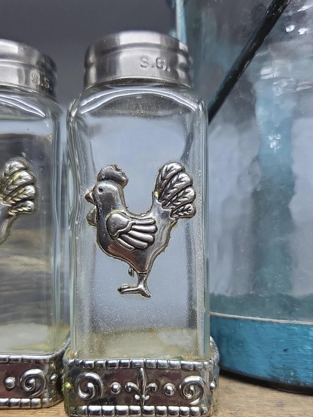 Vintage Ganz Salt And Pepper Shakers